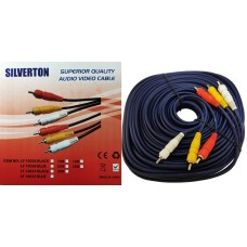 Шнур "3RCA-3RCA" Blue Gold 20м OD4.0