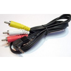 Шнур "Джек 3.5мм(4-pin)-3RCA" 1.2м