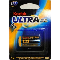 Элемент CR123A ULTRA "KODAK"