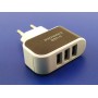 СЗУ 220В 3xUSB 5V 2.1A+2.1A (D12)