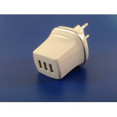 СЗУ 220В 3xUSB 5V 2.1A+2.1A (D4)        