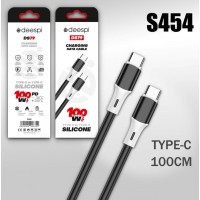 Шнур USB DS79 Type C-C 100W 1м силикон