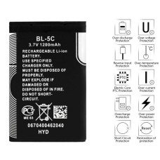 Акк. DEPIN BL-5C 3.7V*1020mAh Li-ion