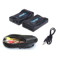 Конвертер HDMI=>SCART+ шнур SCART-3RCA