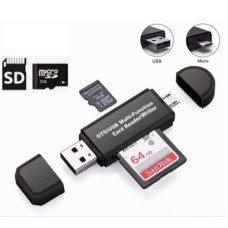 Кардридер USB 2,0+micro (считыватель)