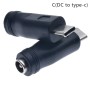 Переходник DC 5.5*2.1 (F)-TYPE-C (M)