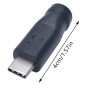 Переходник DC 5.5*2.1 (F)-TYPE-C (M)