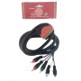 Шнур "СкартOUT-5RCA" (RGB+AL&AR) 1.8м   