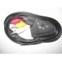 Шнур "Скарт-3RCA" IN/OUT 1.5M 2.6X7.8