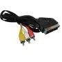 Шнур "Скарт-3RCA" IN/OUT 1.5M 2.6X7.8