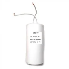 Конденсатор CBB60 2.5mFx450V гибк выв.