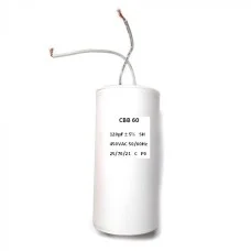 Конденсатор CBB60 120mFx450V гибк.выв.