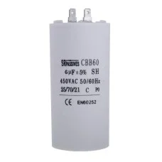 Конденсатор CBB60 6mFx450V  клеммы