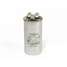 Конденсатор CBB65 80mFx450V AL клеммы