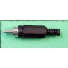 RCA-штекер (черный)